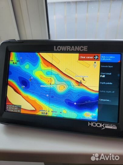 Карты глубин для эхолотов Lowrance и Garmin