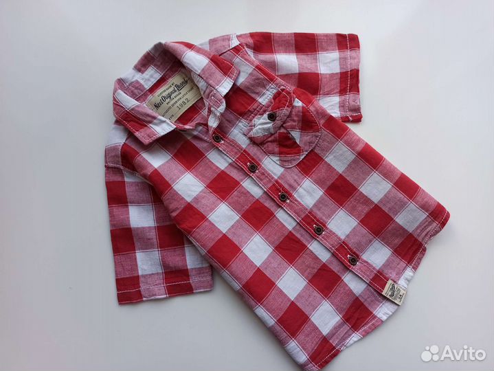 Рубашки Next на рост 92-98 см