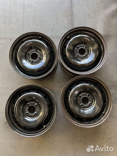 Диски штампованные R15 Largus/Logan