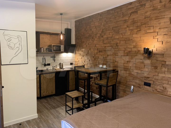 Квартира-студия, 34 м², 1/1 эт.