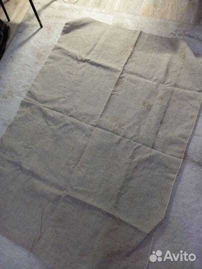 Ткань натуральная. Льнянка. СССР
