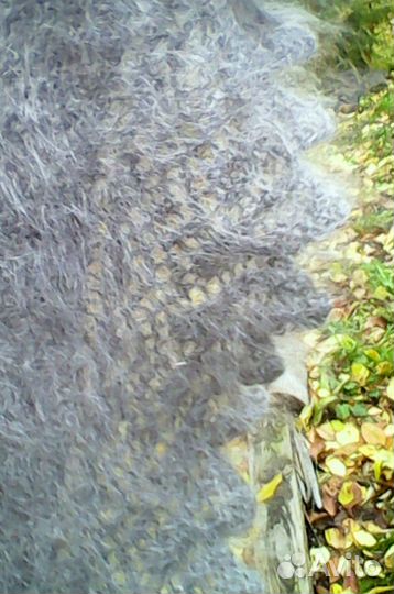 Косынка из козьего пуха 