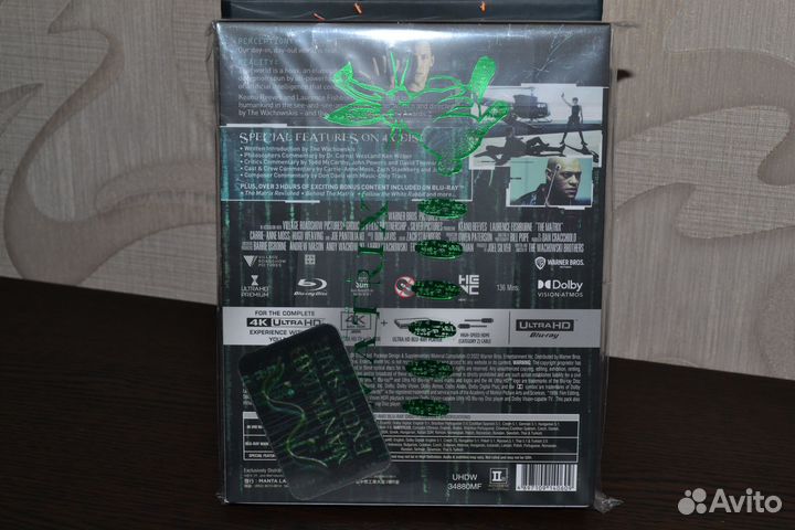 Матрица и Матрица: Перезагрузка. Steelbook