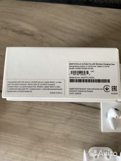 Apple airpods pro оригинал