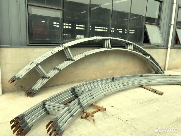 Каркас ангара арочного 16Х8Х30 м