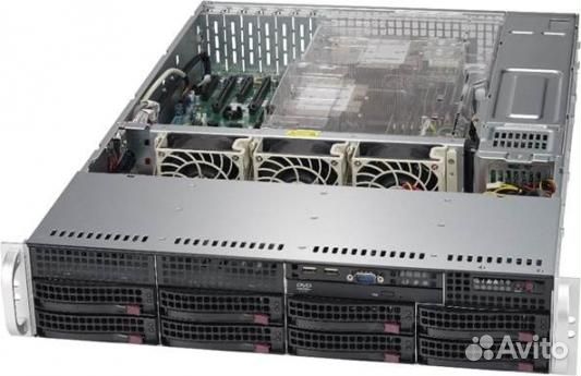 Сервер 2U Supermicro SuperChassis SC825-7/Xeon 30
