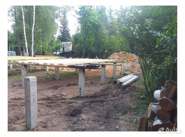 Сваи железобетонные (забивные)