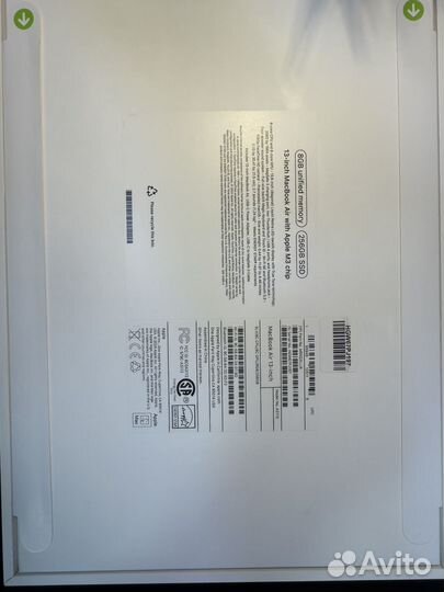 Ноутбук Apple MacBook Air 13 M3 8/256Gb