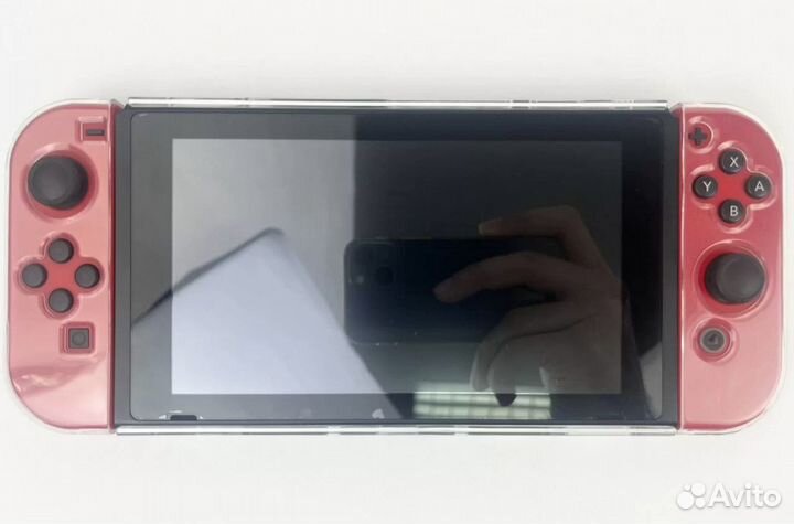 Чехол/Бампер для Nintendo Switch прозрачый