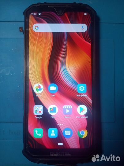 Дисплей в рамке Oukitel wp6