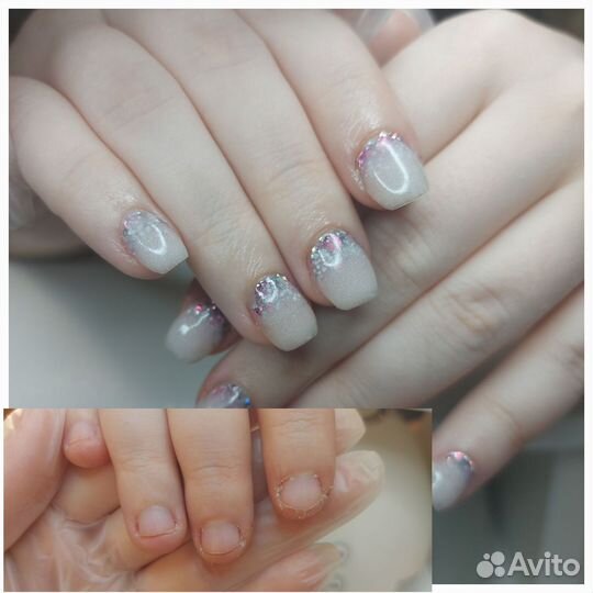 Маникюр (подарочек при первом посещении)
