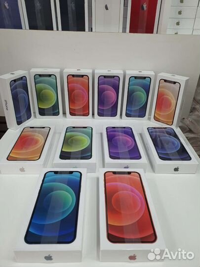 Коробка на iPhone 12 mini