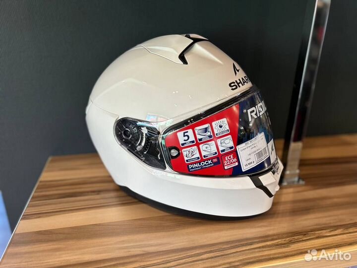 Шлем интеграл shark ridill 2 blank L