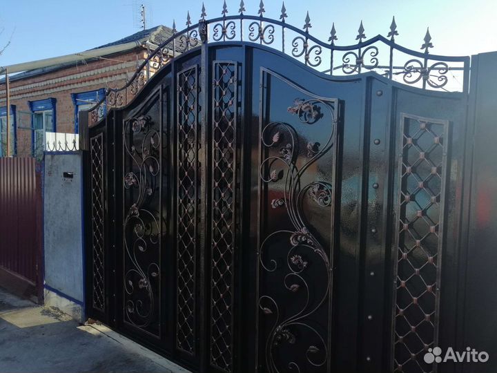 Ворота заборы навесы
