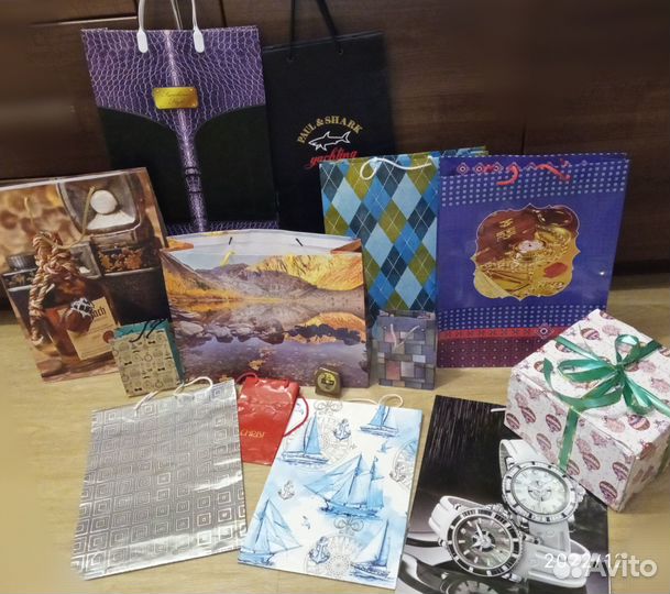 Подарочные пакеты на любой праздник. много