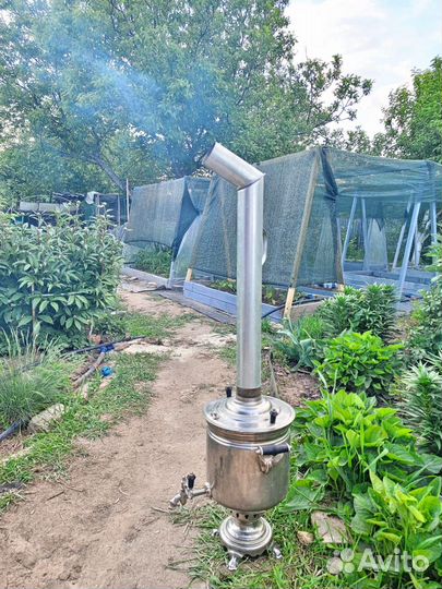 Тульский самовар на дровах СССР 1954г