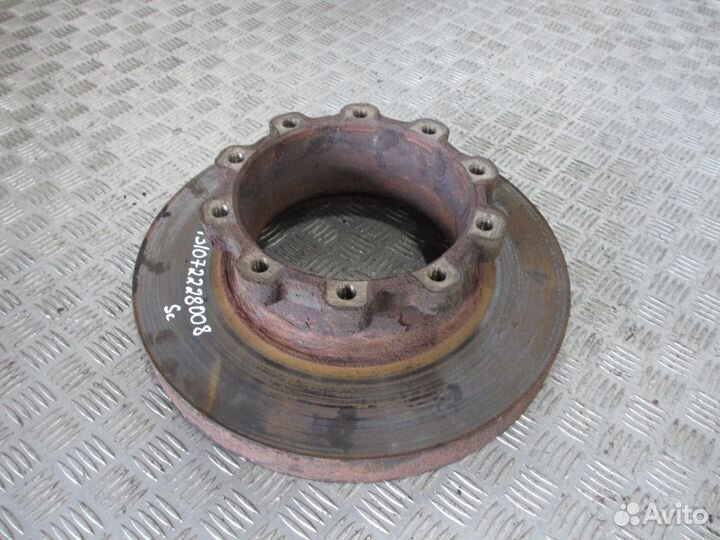 Диск тормозной задний Scania 1889543