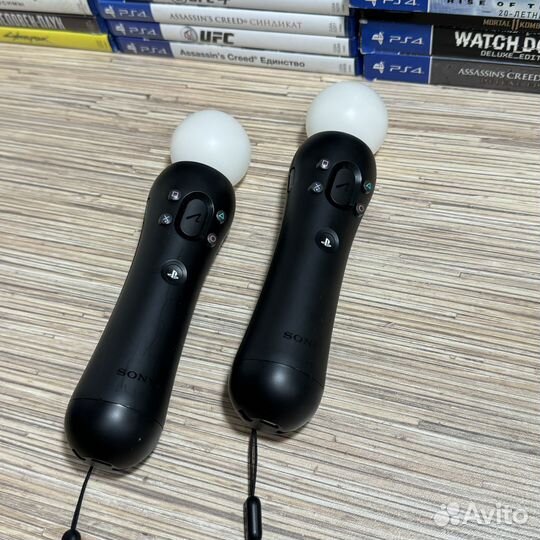 Контролерры Move для PS4/PS5 Редкая 2я Ревизия