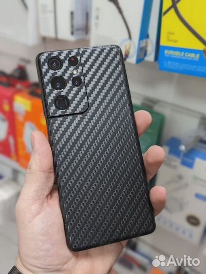 Текстурная защитная пленка скины для Samsung