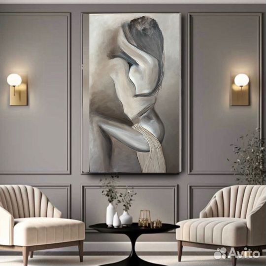 Интерьерная картина текстурная