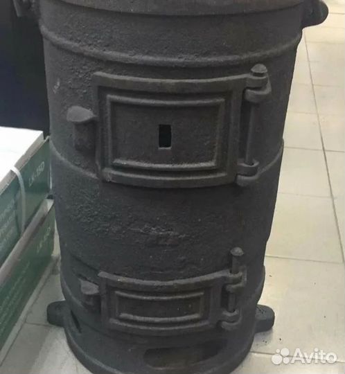 Печь буржуйка чугунная