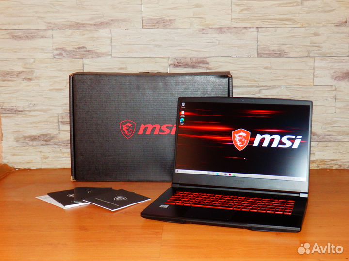 Игровой MSI GF65 на Core i5, 16Gb, RTX 3060