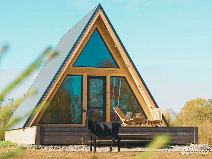 Глэмпинг А фрейм под ключ