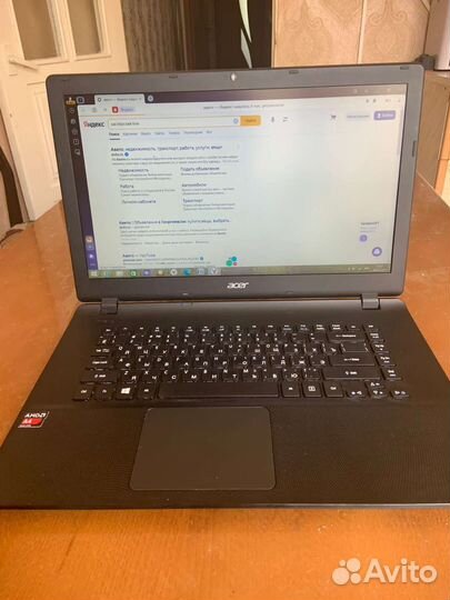 Ноутбук acer
