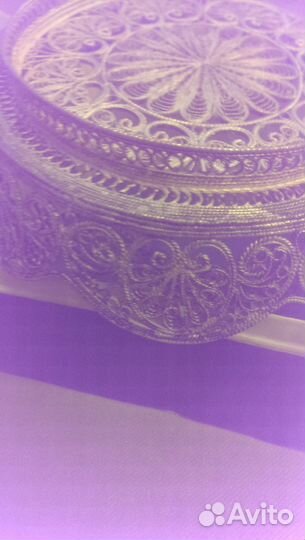 Финифть. Серебрение