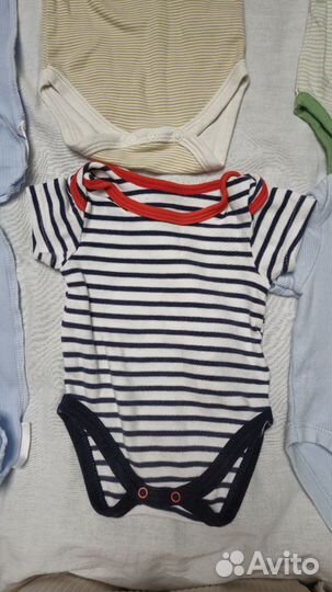 Боди и ползунки комплект 62