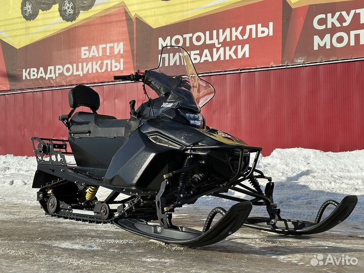 Снегоход ikudzo hunter 600LS 20 V2 черный макс