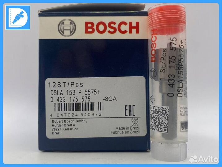 0433175575 / dsla153P5575 Распылитель Bosch