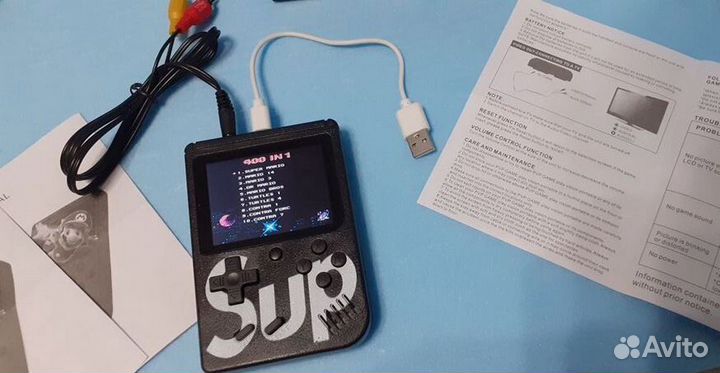 Игровая консоль Sup Game Box 400игр из Денди +тв