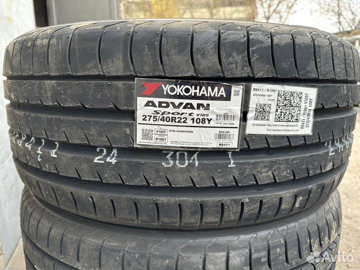 Yokohama Advan Sport V105 275/40 R22 108Y