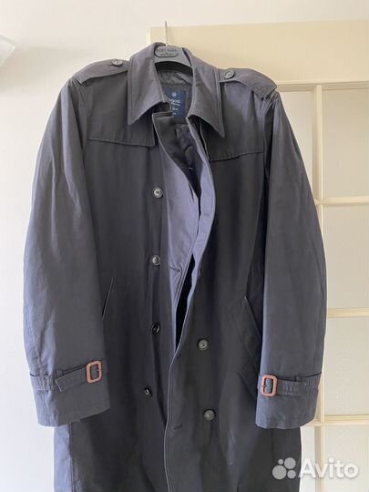 Плащ зимний мужской большого размера