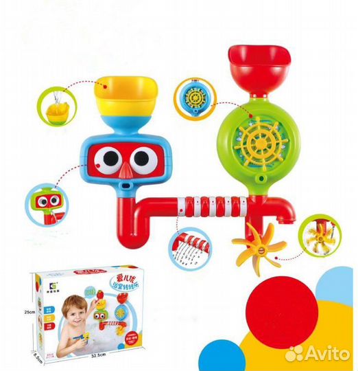 Новые игрушки в ванну и ковш roxy kids