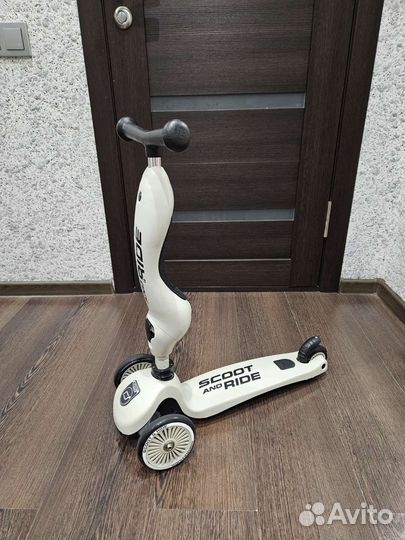Самокат-беговел 2 в 1 scoot and ride