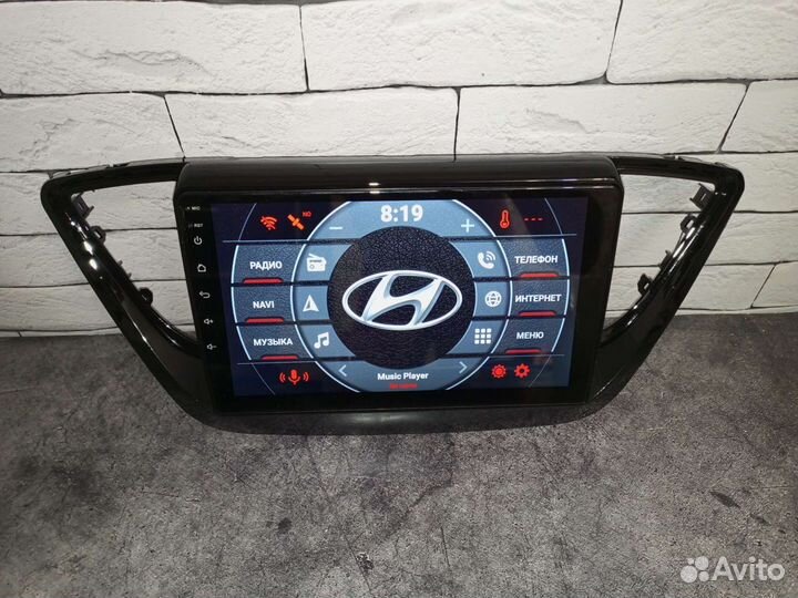 Магнитола Hyundai Solaris 2 на андроид IPS
