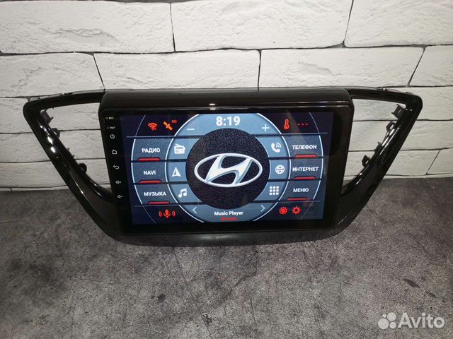 Магнитола Hyundai Solaris 2 на андроид IPS