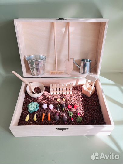 Сенсорная коробка «Огород»