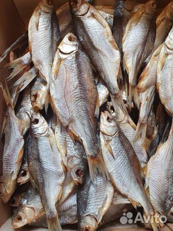 Рыба тарань вяленая