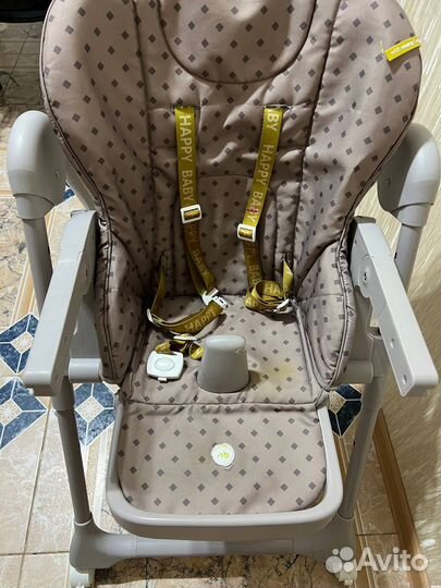 Стульчик для кормления happy baby william pro