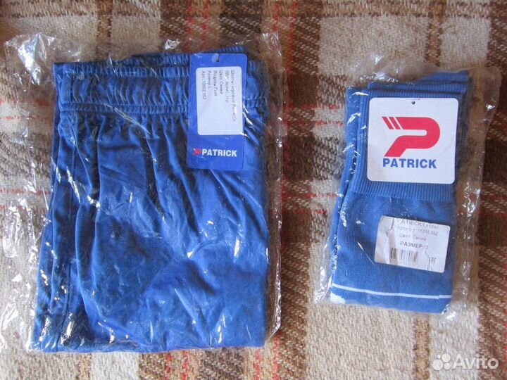 Шорты и гетры (синие). Футбольная форма Patrick