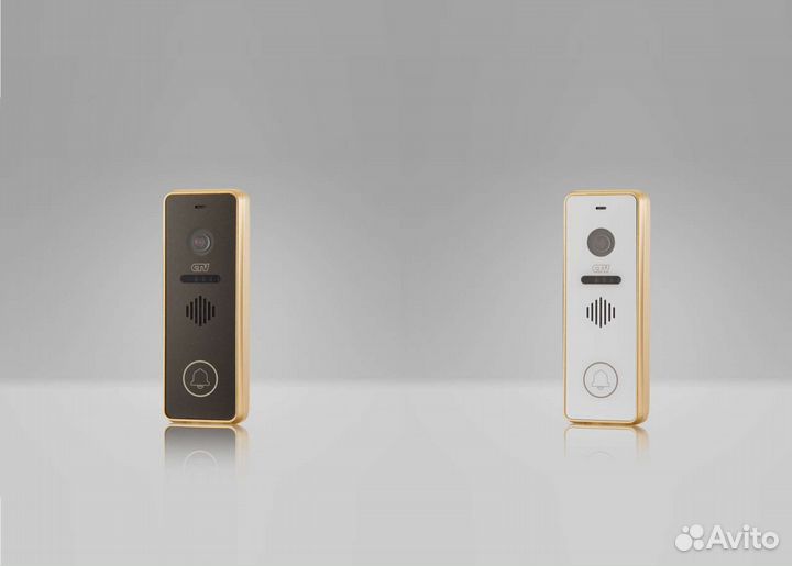 CTV-D4001FHD Сенсорная вызывная панель (шампань)