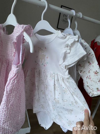 Платья на девочку 80см и 86см