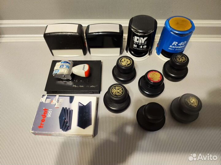 Печати, мастерштампы, подушки