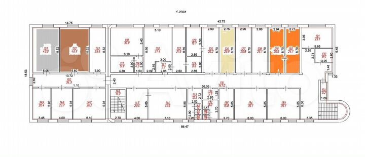 Офис, 23.9 м²