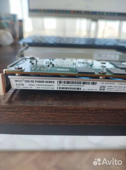 Intel ssd dc p4600 4tb