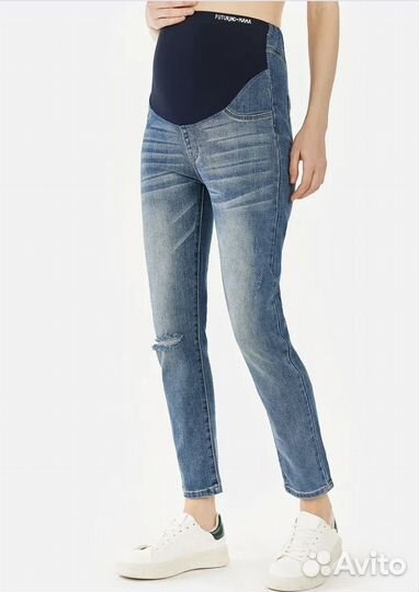 Джинсы + штаны для беременных М (46)