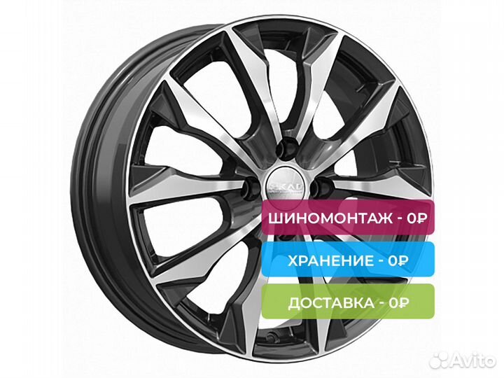 R16 4x100 6J ET45 D60,1 Скад Нагоя алмаз